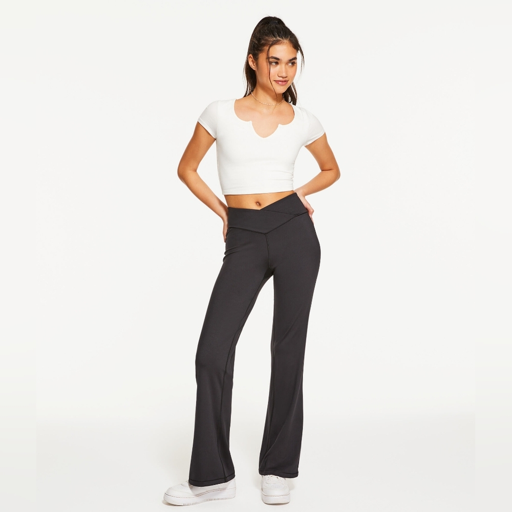 Aeropostale Flare High Rise Leggings